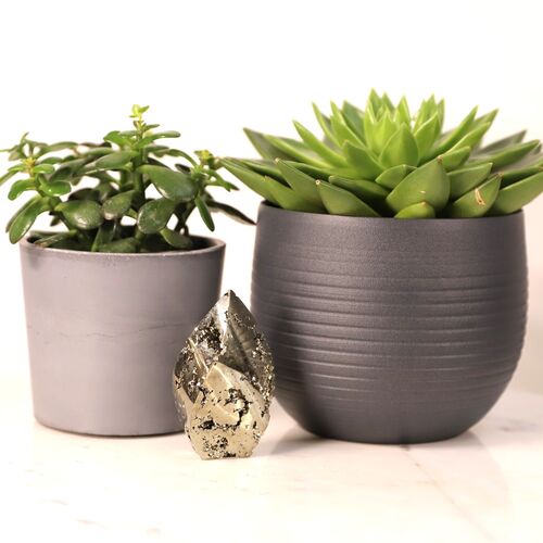 Pyrite Free Form Flame