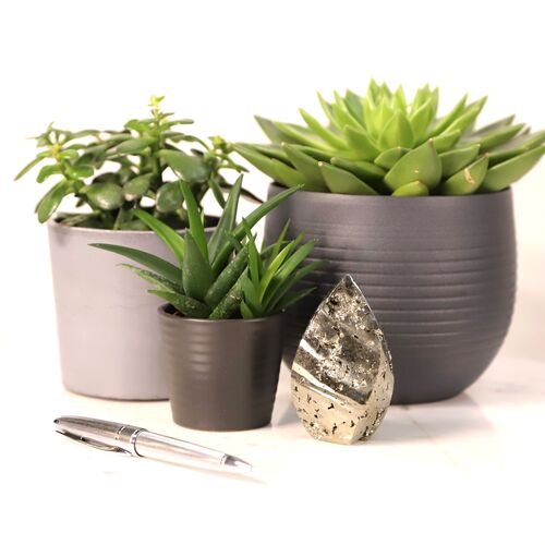 Pyrite Free Form Flame