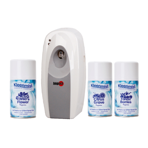Auto Air Freshener Dispenser - White