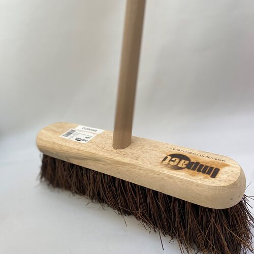 12" Stiff Brush complete with handle