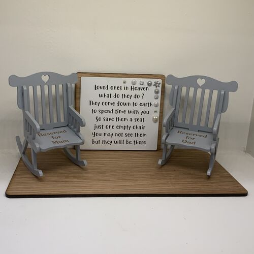 "Loved Ones In Heaven" save a seat