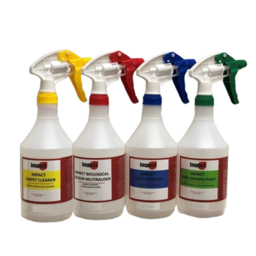 Trigger Spray Bottle - With Labels