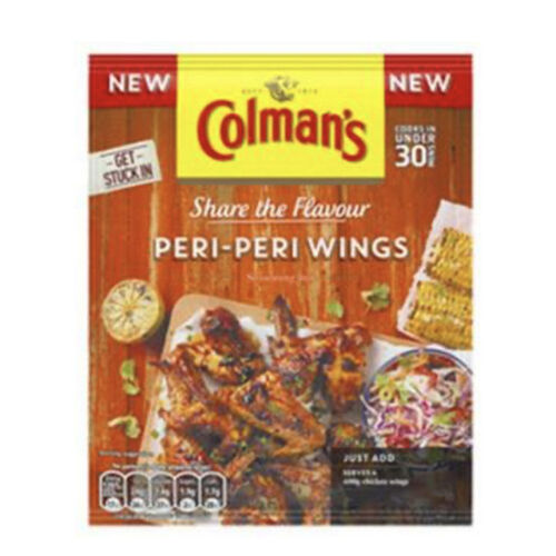 Colemans Peri-Peri Wings Seasoning Mix 29g