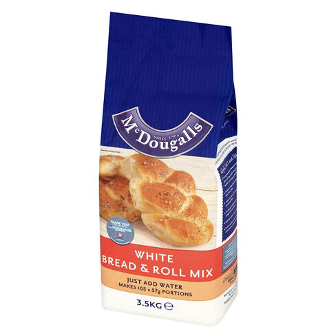 McDougalls White Bread & Roll Mix 3.5kg