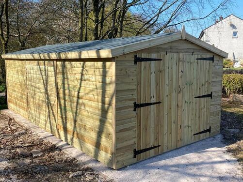 #A001 20x10 Apex Shed Work Shop