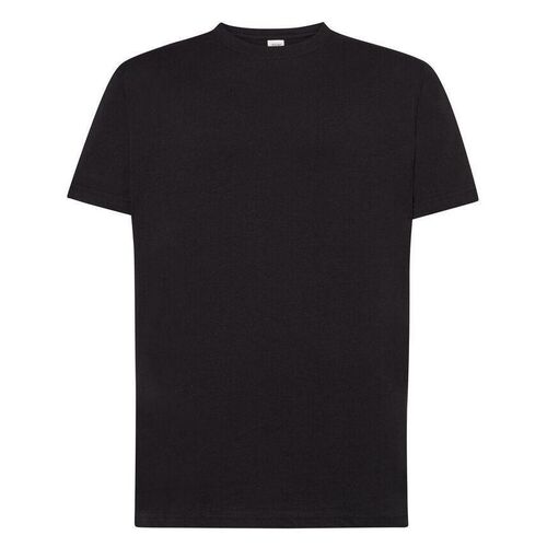 Black Round Neck T Shirt