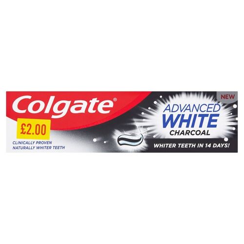 Colgate Advanced White Charcoal Toothpaste 100ml