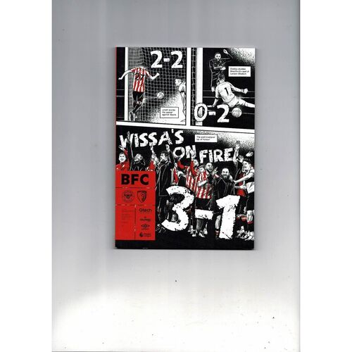 2022/23 Brentford v Bournemouth Official Football Programme