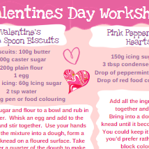 Workshop RC - Valentine Year 1