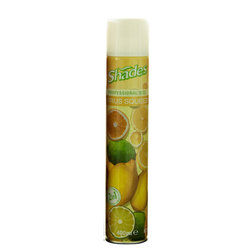 Shades Airfreshner 400ml- Citrus Squeeze