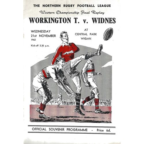 Western Championship Final Rugby League Programmes