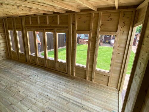 #SHP001 20x10 Pent Summer House