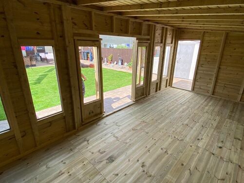 #SHP001 20x10 Pent Summer House