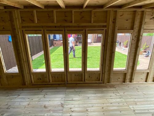 #SHP001 20x10 Pent Summer House