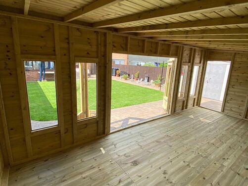 #SHP001 20x10 Pent Summer House