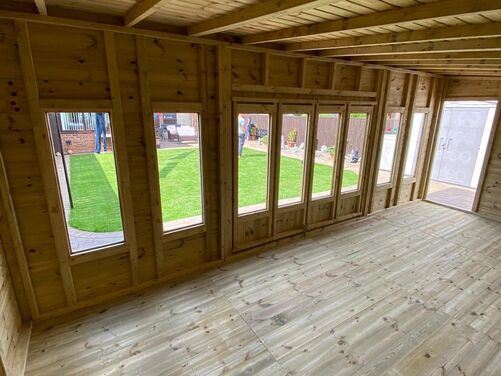 #SHP001 20x10 Pent Summer House