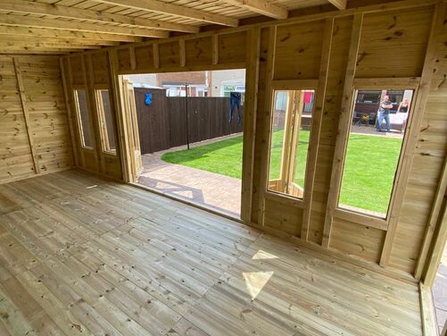 #SHP001 20x10 Pent Summer House