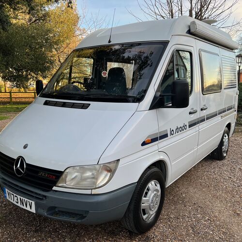 La Strada Regent S Camper Van 2 Berth 2001 Mercedes Sprinter 213CDi SWB Huge Spec