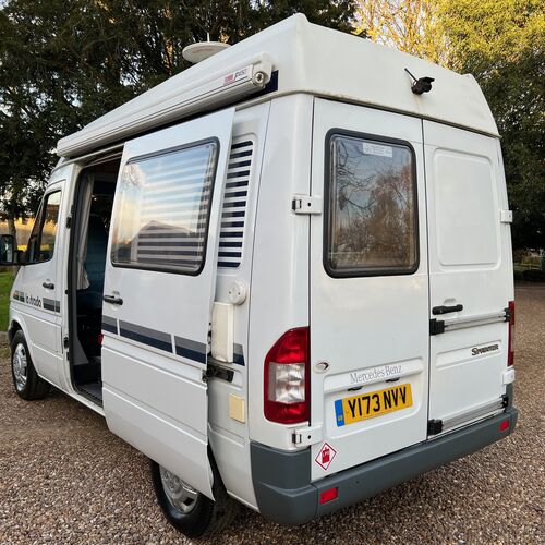 La Strada Regent S Camper Van 2 Berth 2001 Mercedes Sprinter 213CDi SWB Huge Spec