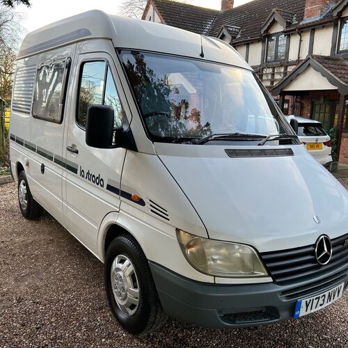 La Strada Regent S Camper Van 2 Berth 2001 Mercedes Sprinter 213CDi SWB Huge Spec