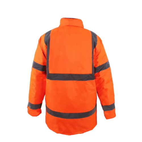 Hi-Vis Coat Orange/Yellow
