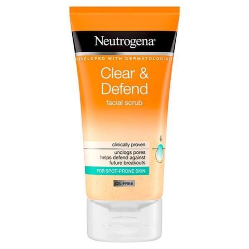 Neutrogena Clear And Defend Face Scrub 150ml