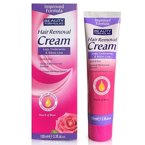 Beauty Formulas: Hair Removing Cream - Rose 100ml