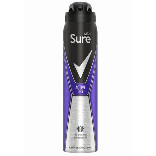 Sure Men 48h Anti-Perspirant Deodorant - Active Dry - 150ml