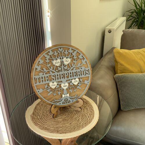 Tree Of Life Family Tree Monogram