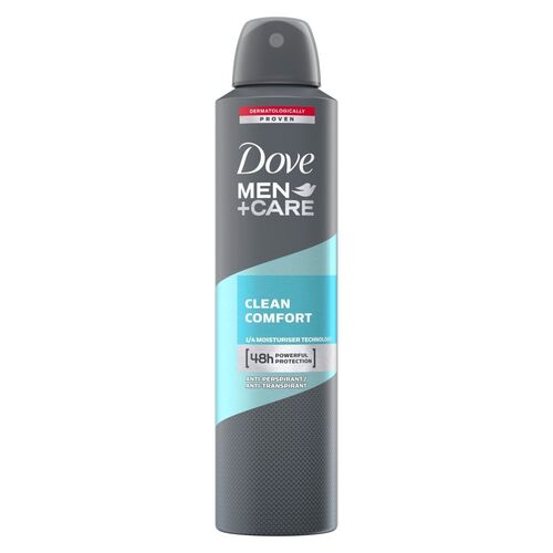 Dove Men Anti-Perspirant Deo Body Spray - Clean Comfort - 150ml
