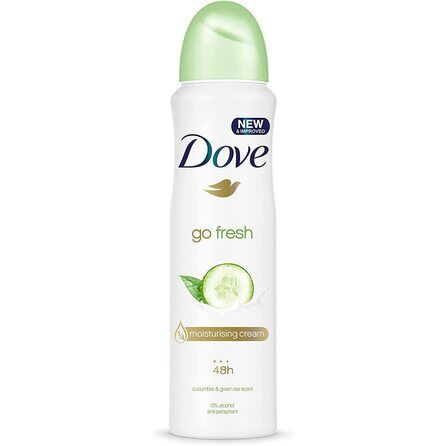 Dove Go Fresh Body Spray - Cucumber & Green Tea Scent - 250ml