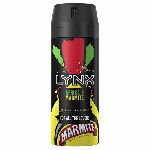 Lynx Antiperspirant Deodorant & Body Spray - Africa & Marmite - 150ml