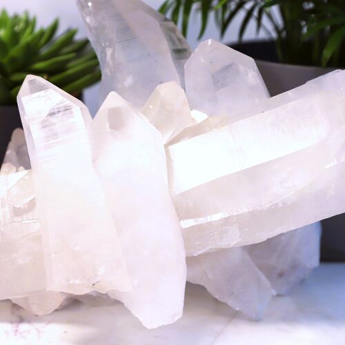 Lemurian Quartz Cluster