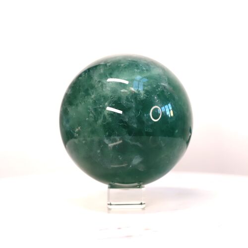 Green Fluorite Polished Sphere