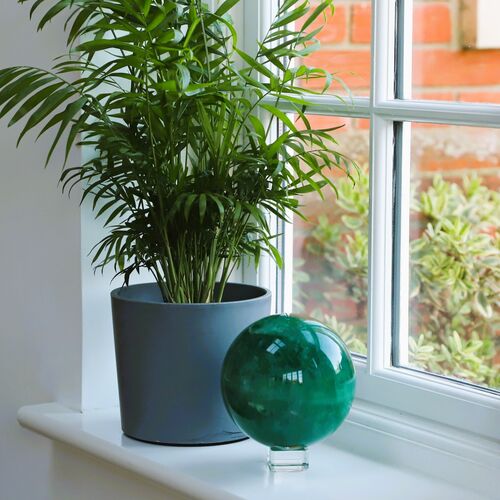 Green Fluorite Polished Sphere