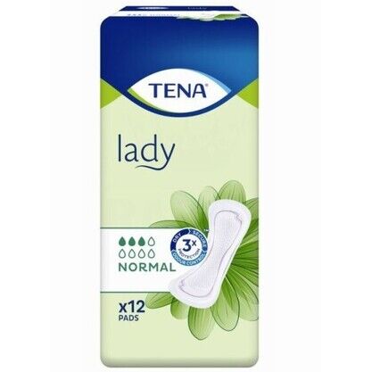 Tena Lady Sanitary Pads Normal 12'S