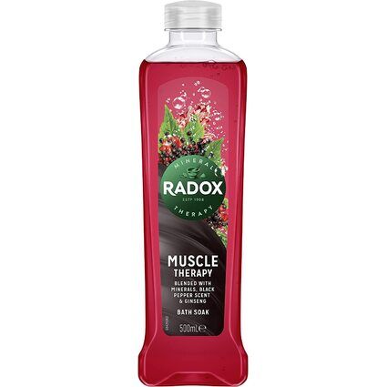 Radox Bath Liquid 500ml Muscle Therapy