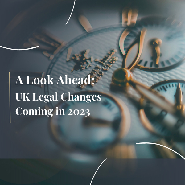 A Look Ahead: Legal Changes Coming in 2023