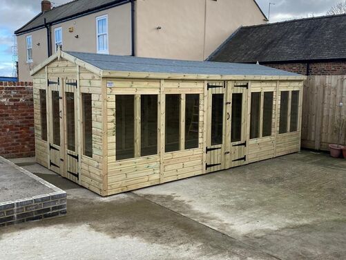 #SHA001 20x10 Apex Summer House