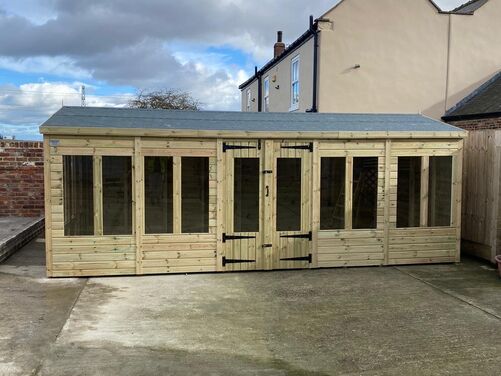 #SHA001 20x10 Apex Summer House