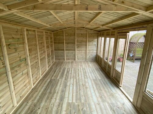 #SHA001 20x10 Apex Summer House