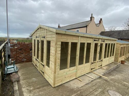 #SHA001 20x10 Apex Summer House