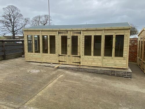 #SHA001 20x10 Apex Summer House