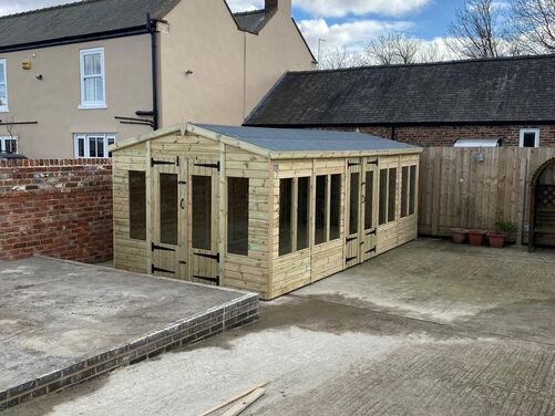 #SHA001 20x10 Apex Summer House