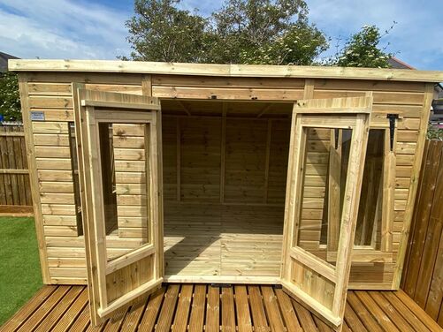 #SHP002 12x8 Pent Summer House