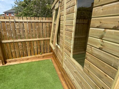 #SHP002 12x8 Pent Summer House