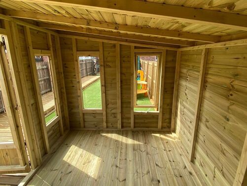 #SHP002 12x8 Pent Summer House