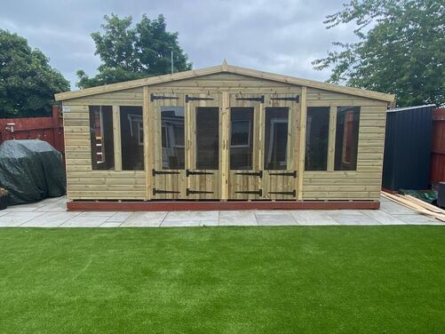 #SHA002 18x10 Apex Summer House