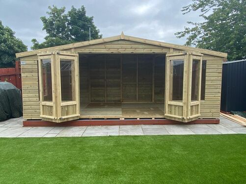 #SHA002 18x10 Apex Summer House