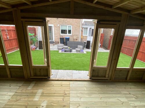 #SHA002 18x10 Apex Summer House